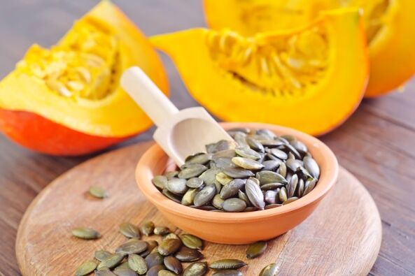 pumpkin seeds for the treatment of prostatitis